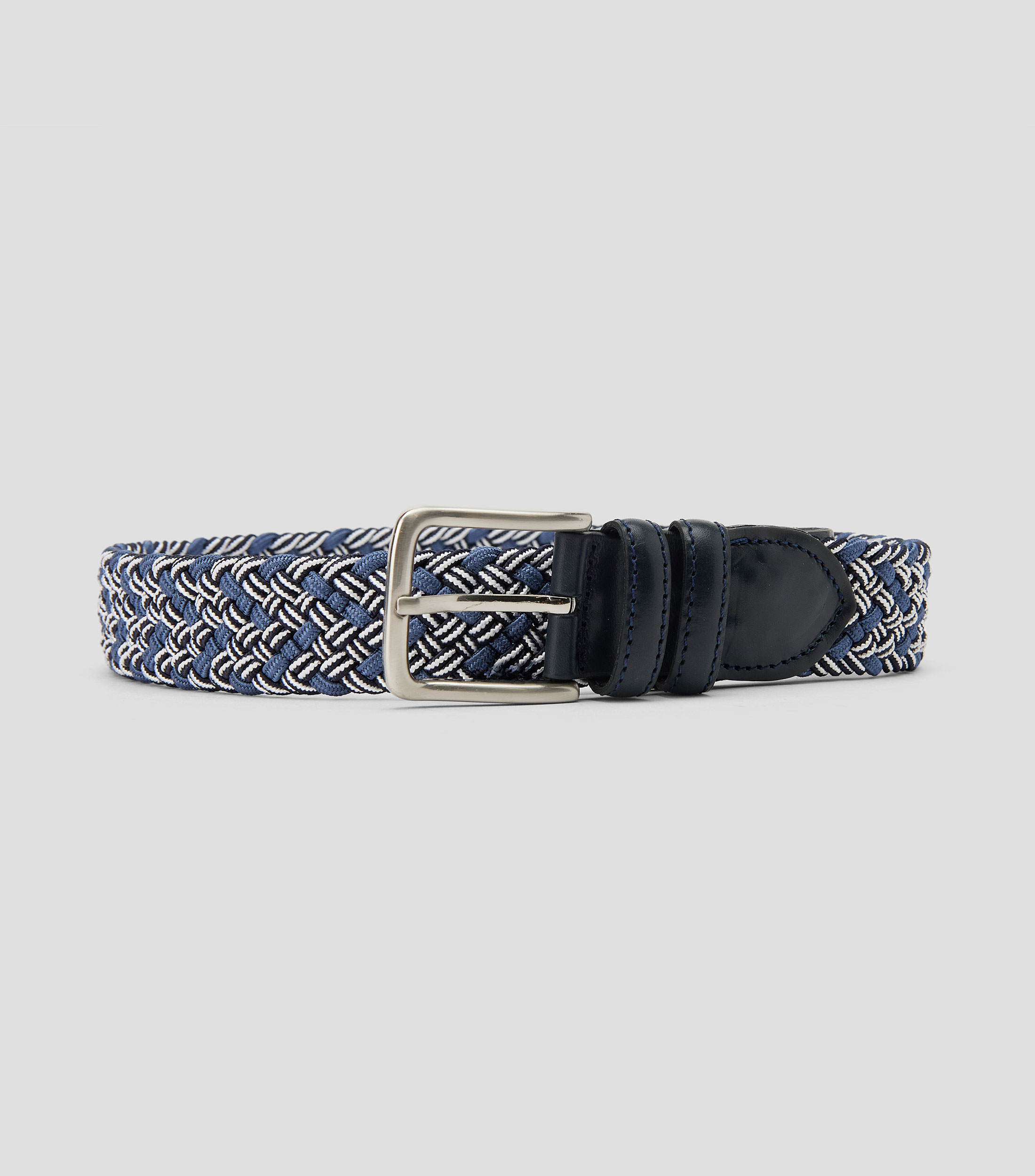 Cinturón en textil casual trenzado Hombre